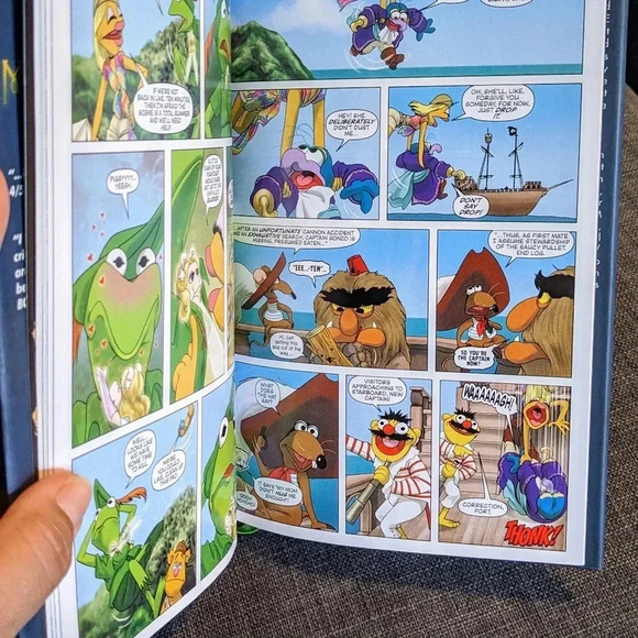 Muppet Show Treasure of Peg Leg Wilson & Peter Pan (2009) #1-2 Comics Books Boom - Picture 8 of 9